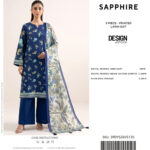 Sapphire Premium Lawn 3-Piece Suit SKU-3PDYS26V5135